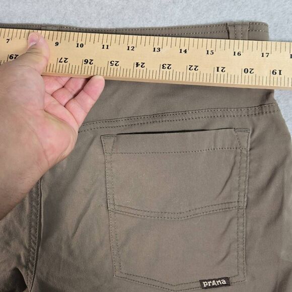 Prana Shorts 34 Shorts Stretch Zion 5 Pocket Standard 9" Inseam - Picture 11 of 13